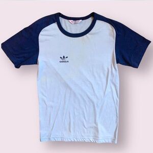 Vintage adidas baseball logo tee